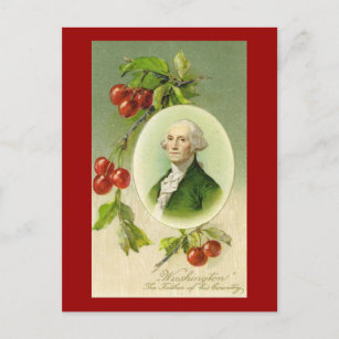 Cartão Postal Americana Vintage George Washington (6)