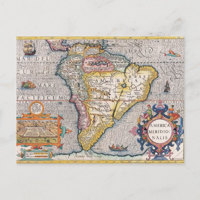 Cartão Postal Américas 5 (Frente)