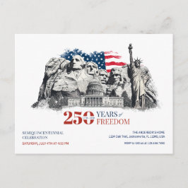 Cartão Postal America's Semiquincentennial 250 Years of Freedom