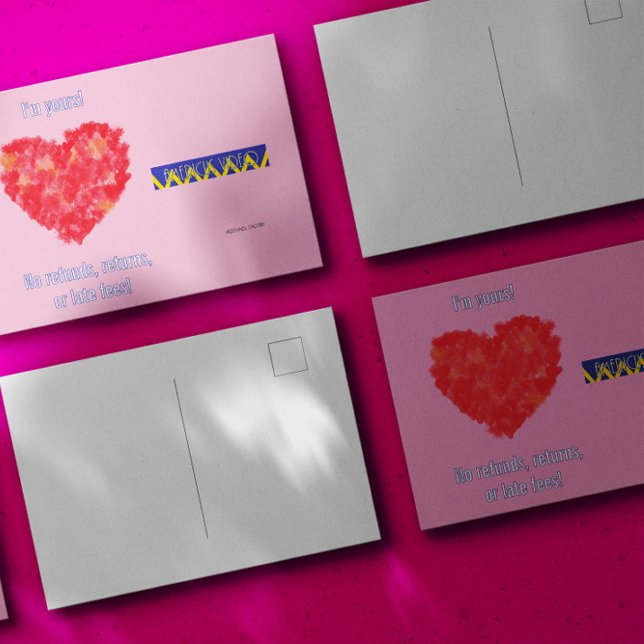 Cartão Postal Americus Video I'm Your Valentine #2 (Criador carregado)