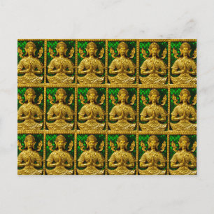 Cartão Postal amigável buddha