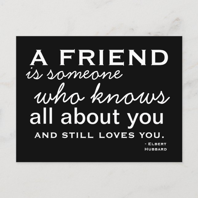 Cartão Postal Amigo - Cartão-postal Inspiracional (Frente)