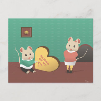 Cartão Postal Amigo do meu Coração