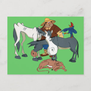 Cartão Postal AMIGOS DE DON QUIJOTE - 400 Años - Cervantes