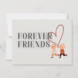 Cartão Postal Amigos do Forever: Cartão-postal do Runner