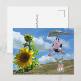 Cartão postal - Amigos Felizes no Morro