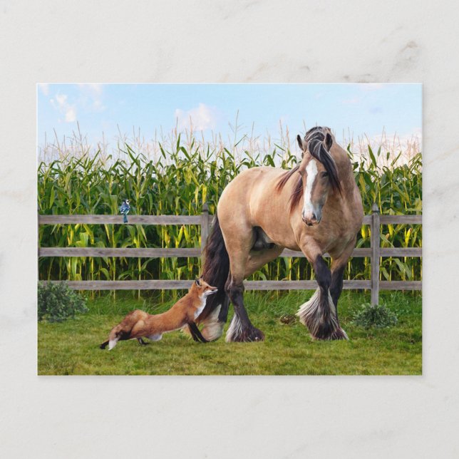 Cartão postal "Amigos Secretos" (Frente)