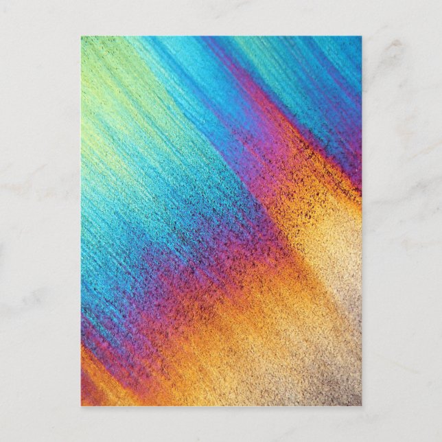 Cartão Postal Amino Ácido no Microscópio (Frente)