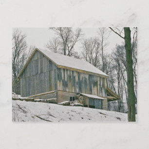 Cartão Postal Amish Barn-Postcard