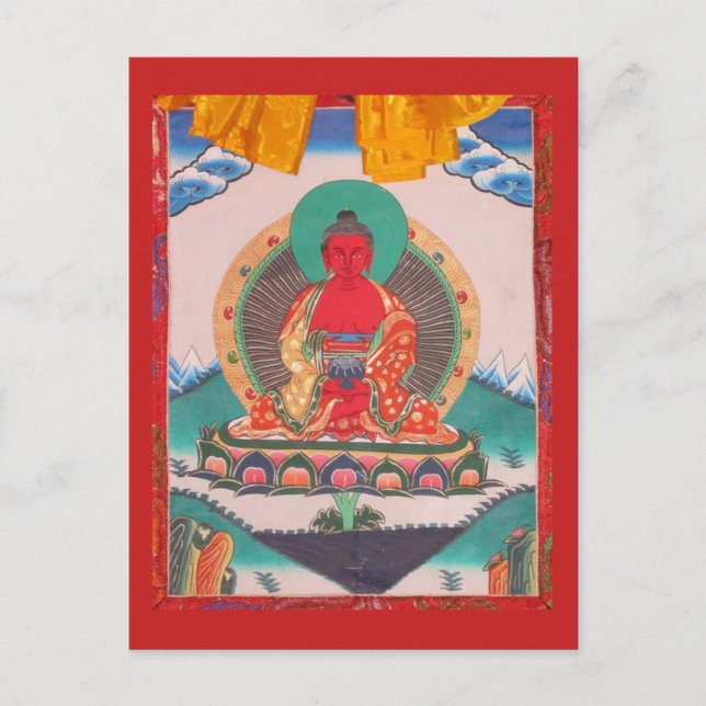 Cartão Postal Amitabha Buddha (Frente)