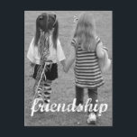 Cartão Postal amizade<br><div class="desc">Uma foto que mostra o máximo em amizade</div>