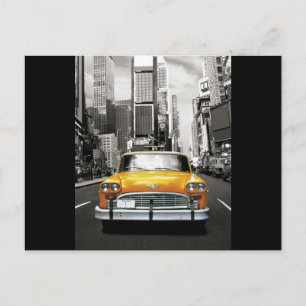 Cartão Postal Amo Nova Iorque Taxi