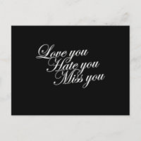 Amo-te Odeio-te. Sente-se... seu amor gótico engra