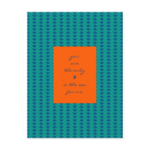 Amo-Te Um Padrão De Peixe Moderno Engraçado