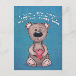 Cartão Postal Amo Você Mais