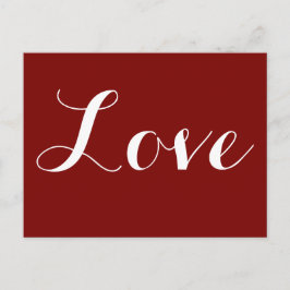 Cartão Postal Amor