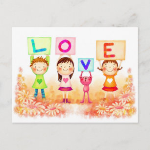 CARTÃO POSTAL AMOR