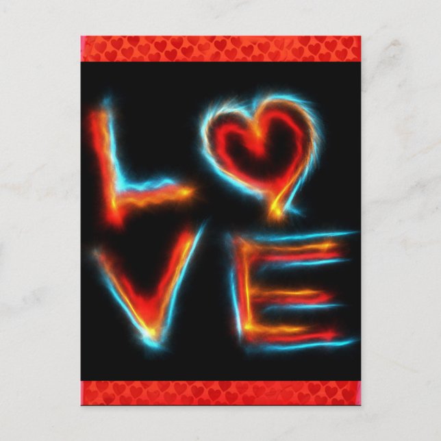 Cartão Postal Amor (Frente)