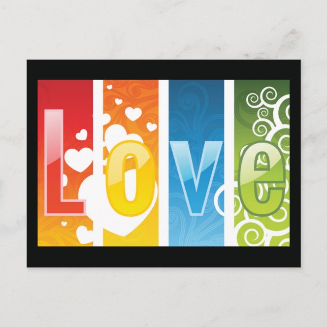 Cartão Postal Amor (Frente)