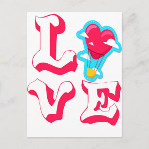 Cartão Postal amor