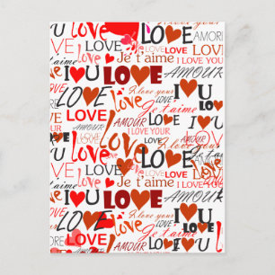 Cartão Postal Amor