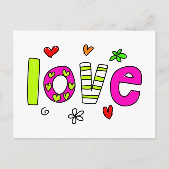 Cartão Postal Amor (Frente)