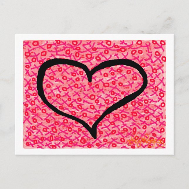 Cartão postal "Amor" (Frente)