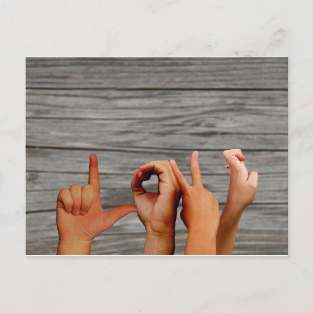 Cartão Postal Amor (Frente)