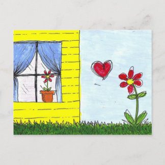 Cartão Postal Amor a longa distância