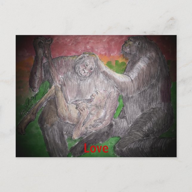 Cartão Postal Amor, Amor (Frente)