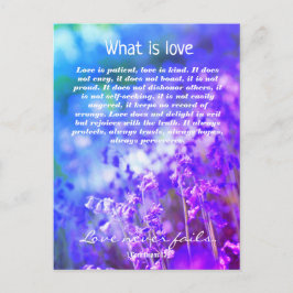 Cartão Postal Amor, cartão-postal cristão