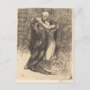 Cartão Postal Amor Consagrado (por Paul-Albert Besnard)
