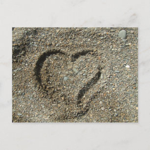 Cartão Postal Amor Coração