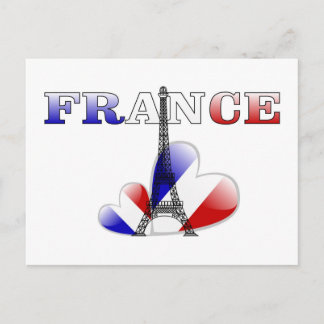 Cartão Postal Amor de France