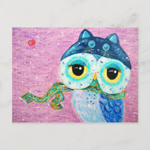 Cartão Postal Amor de inverno