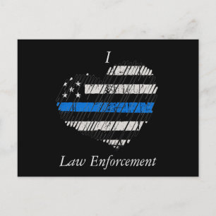 Cartão Postal Amor de Linha Azul