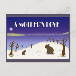 Cartão Postal Amor de Mãe