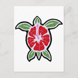 CARTÃO POSTAL AMOR DE TARTARTARUGA MARÍTIMA