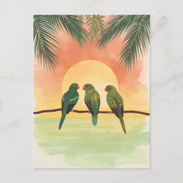Cartão Postal Amor do quintal (Frente)