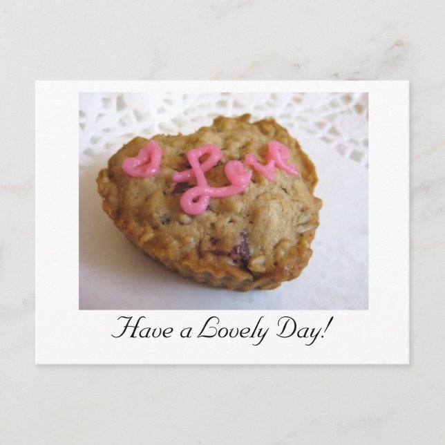 Cartão Postal Amor doce (Frente)