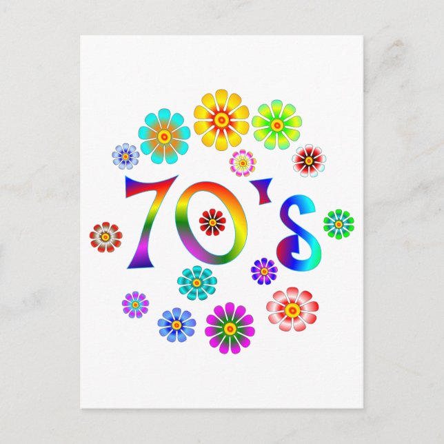 Cartão Postal Amor dos anos 70 (Frente)