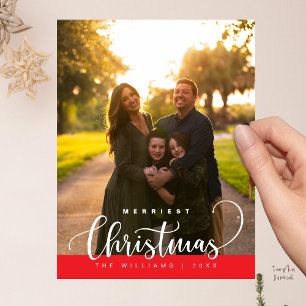 Cartão Postal Amor e Alegria, Foto de Família Feliz Natal