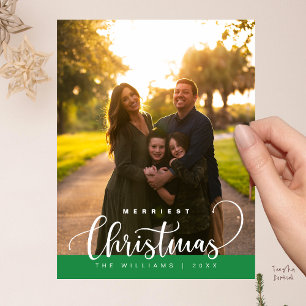 Cartão Postal Amor e Alegria, Foto de Família Feliz Natal