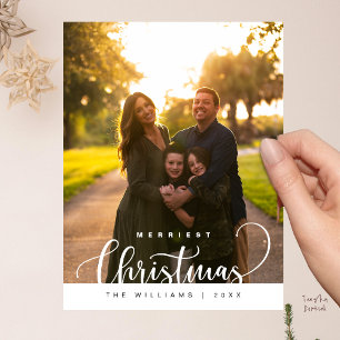 Cartão Postal Amor e Alegria, Foto de Família Feliz Natal