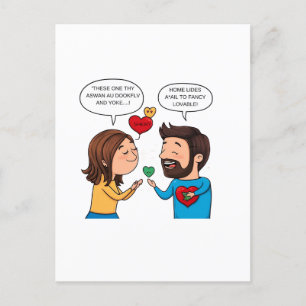 Cartão Postal Amor e Romance – Especial do Dia dos Namorados