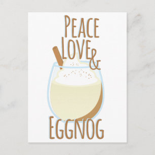 Cartão Postal Amor & Eggnog
