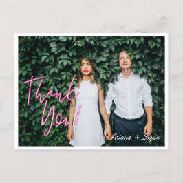 Cartão Postal Amor Elétrico Coração Rosa Neon e Foto Tipográfica