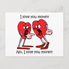 Cartão Postal Amor engraçado