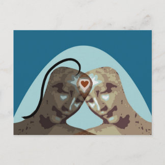 Cartão Postal Amor eterno
