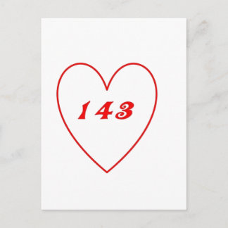 Cartão Postal Amor, Eu Te Amo